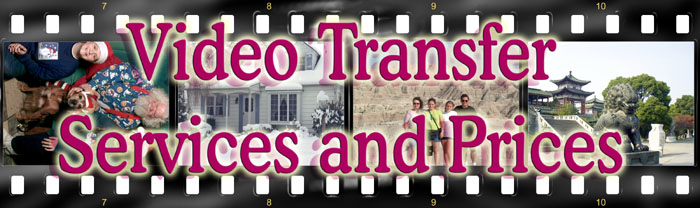 Movie film, slides and photos transferred to DVD