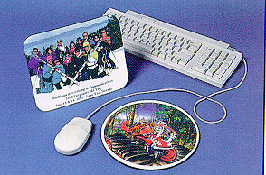 your photo on a mouse pad